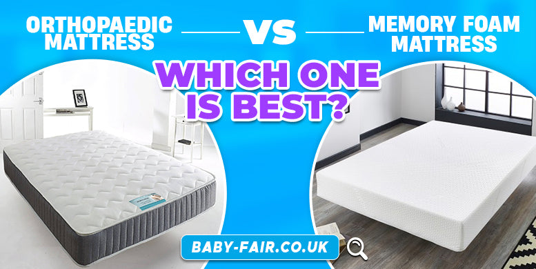 Orthopaedic mattress vs memory foam mattress - Which one is best?